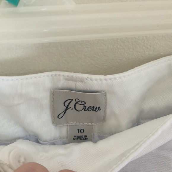 J Crew White Shorts - Picture 2 of 3